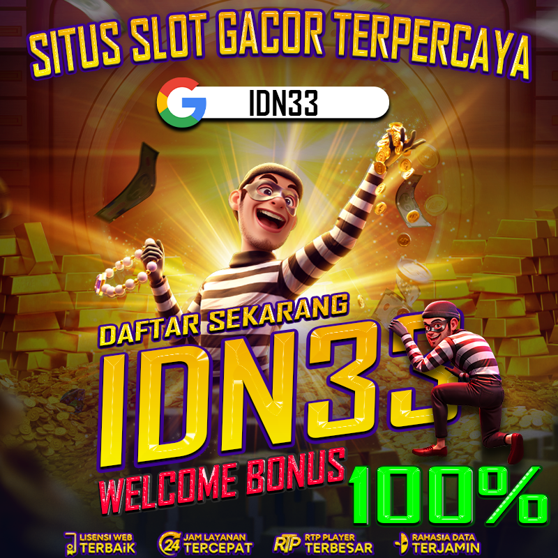 IDN33: Situs Slot Gacor Thailand Bonus Member Baru 100% Langsung Cair